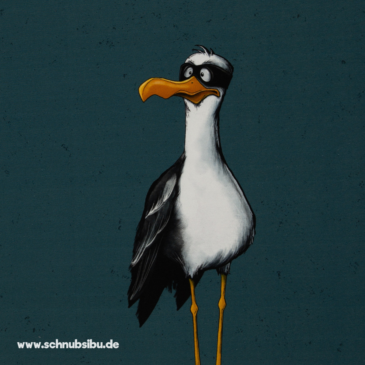 French Terry Seagull Ole Panel by Thorsten Berger